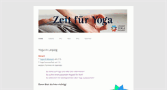 Desktop Screenshot of leipzigeryoganetzwerk.de
